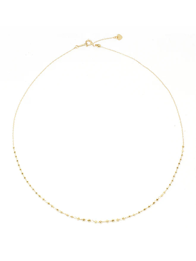 18K Shimmer Adjustable Necklace