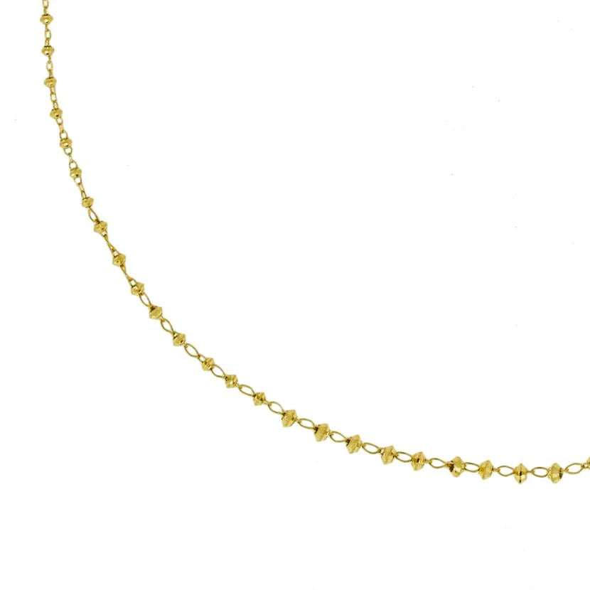 18K Shimmer Adjustable Necklace