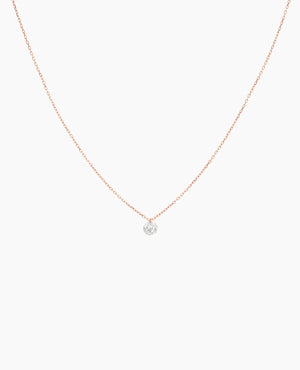 Collier Danaé diamant 0,23