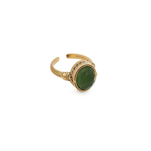 Camay stone ring